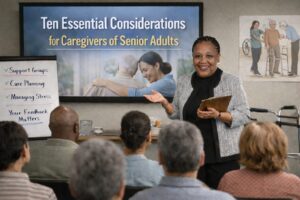 Ten Essential Considerations for Caregivers of Senior Adults
